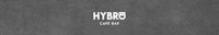 a black background with the words'hybrid'on it